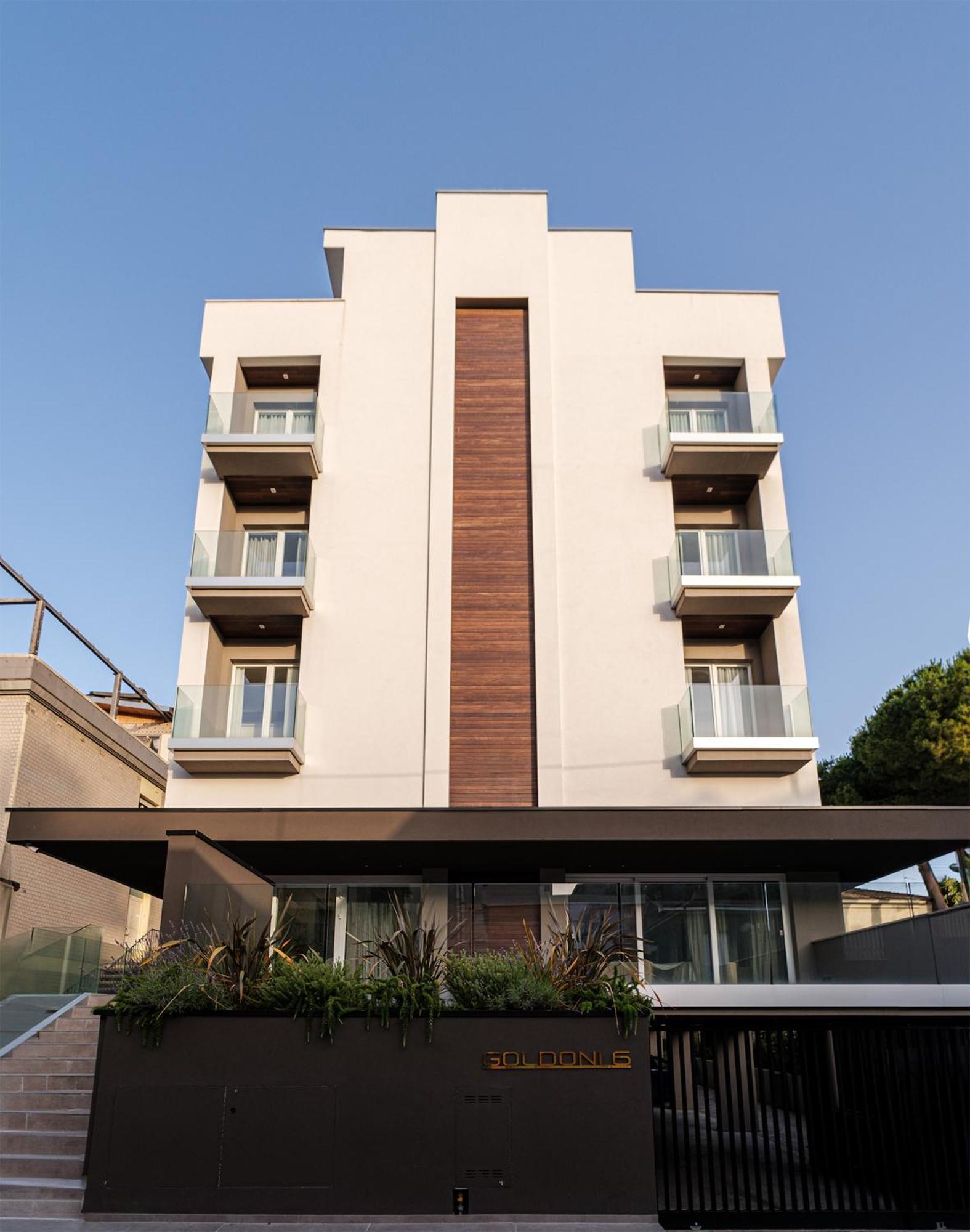 Residence Goldoni6 Suite Apartment Rimini Exteriör bild